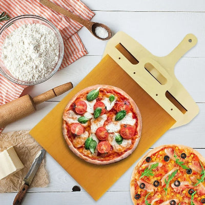 Pelle a Pizza le pizzaiolo preparation pizza