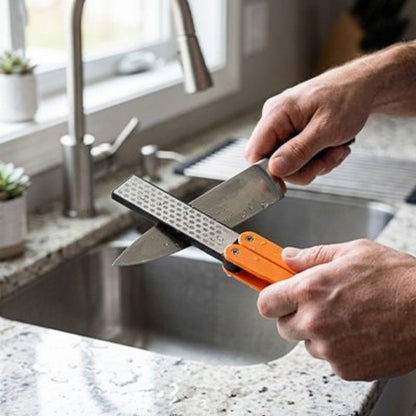 aiguiseur couteau diamant compact accessoire indispensable de cuisine