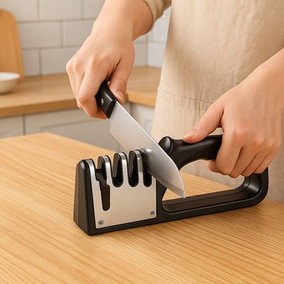 aiguiseur couteau lame affute une lame dacier