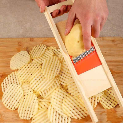 coupe frite wave knife accessoire cuisine pratique