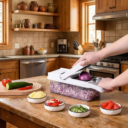 coupe legumes smart kitchen coupe en cubes
