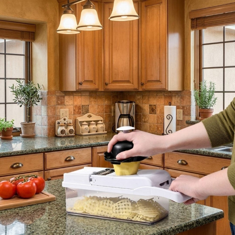 coupe legumes smart kitchen tranches parfaites fines
