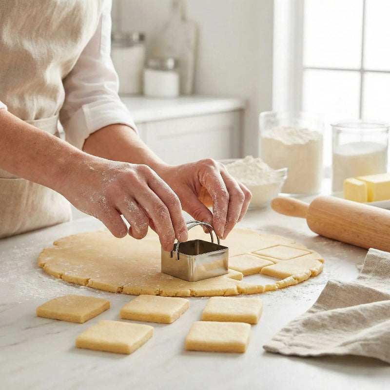 emporte piece rond gamme chef patissier forme gateau carre simple