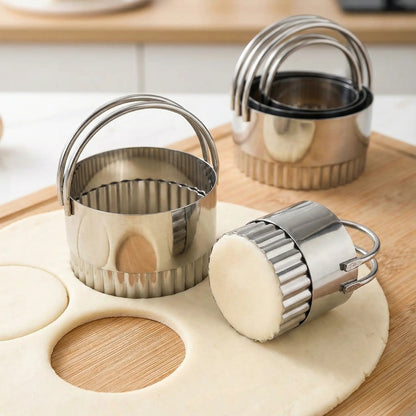 emporte piece rond gamme chef patissier look cuisine professionnelle