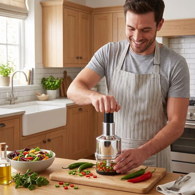 hachoir manual slicer ideal pour salades fraiches