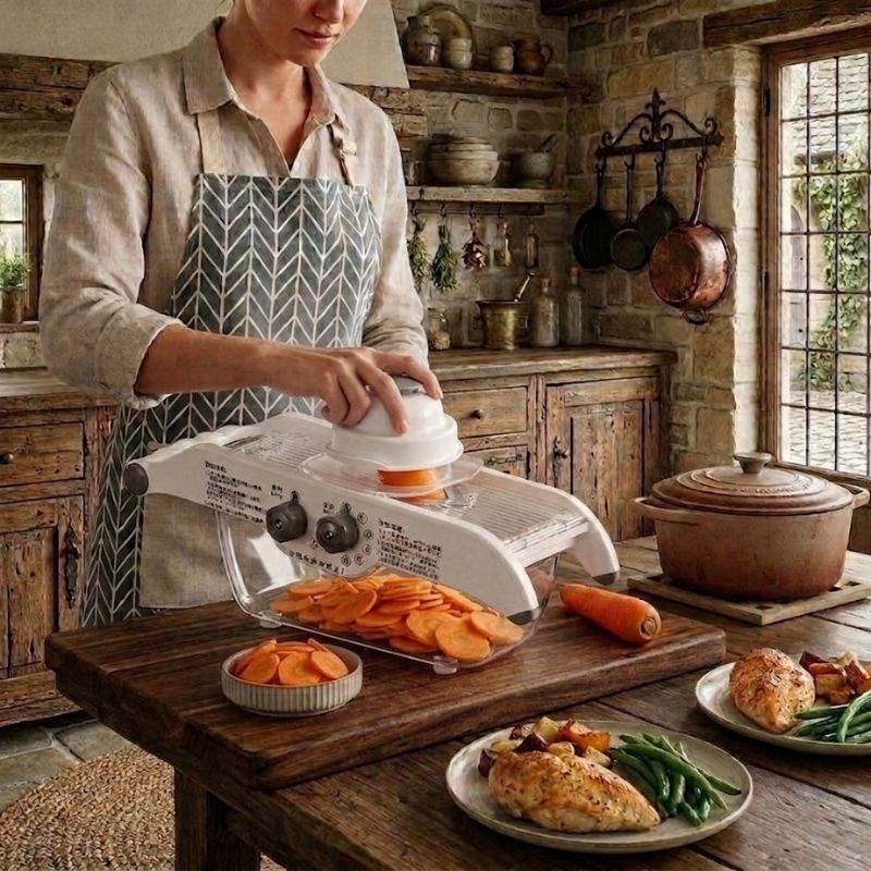mandoline cuisine healthy food decouper concombre carotte facilement