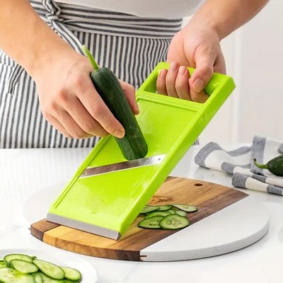 mandoline cuisine thin slice coupe reguliere parfaite