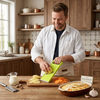 mandoline cuisine thin slice epaisseur reglable precise