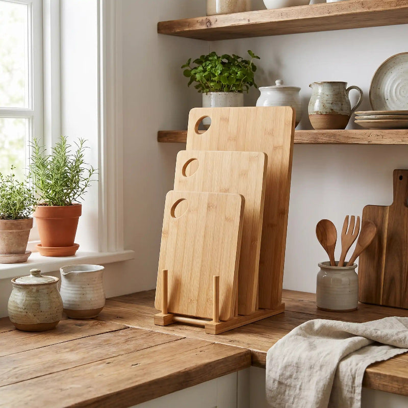 planche a decouper bois healthy slice rangement facile cuisine esthetique