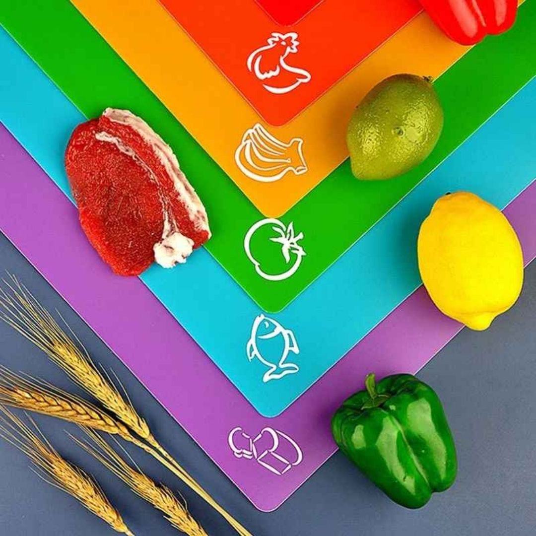 planche a decouper flexi color coupez tranchez chaque groupe protege