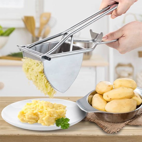 presse puree inox pro mecanisme efficace rapide