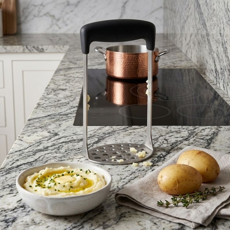 presse puree manuel robuste pro pression verticale optimale