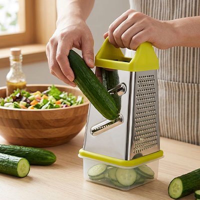 rape a legumes manuelle multi lames ustensile cuisine polyvalent