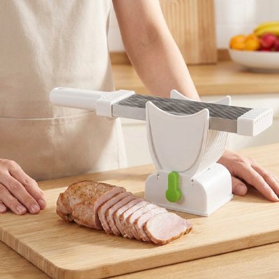 trancheuse manuelle precision pro epaisseur reglable millimetre