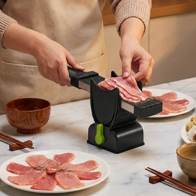 trancheuse manuelle precision pro gagne temps cuisine